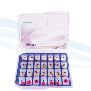 Pillmate - 4 Slots - Blister Packs (200 Pcs)