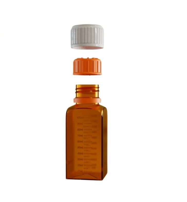 Tamper Evident Child Resistant Bottle