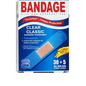 Instant Aid - Pur-Est Bandage Clear Classic - 35's