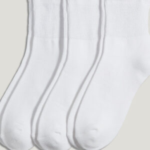 Diabetic Comfort Medi Socks Quarter Style Color -  2 Pcs.