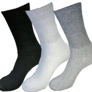 Diabetic Comfort Medi Socks - Crew Style - 2 Pcs.