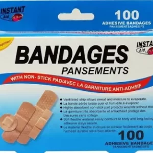 Instant Aid - Pur-Est Assorted Adhesive Bandages - 100's