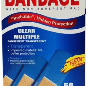 Instant Aid - Pur-Est Bandage Clear Multiple - 50's
