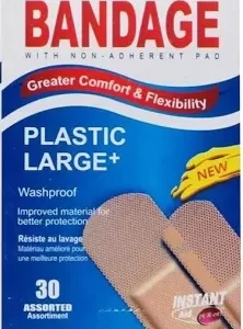 Instant Aid - Pur-Est Bandage Plastic Large - 30's
